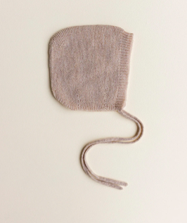 HVID bonnet newborn / sand