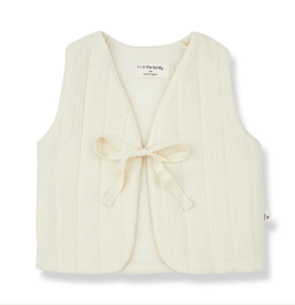 1+ IN THE FAMILY gilet etienne / ivory