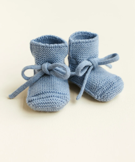 HVID chaussons booties / light blue