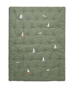 DEAR APRIL tapis de jeu / sailboats