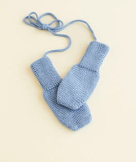 HVID moufles mittens / light blue