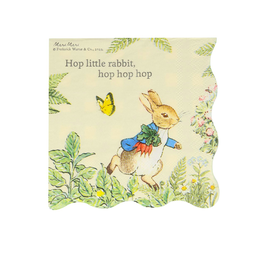 MERI MERI serviettes rabbit in the garden S