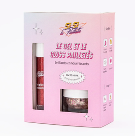 Si Si la paillette coffret gel et gloss pailleté / vegas