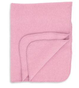 ENGEL couverture en laine / rose chiné