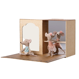 Maileg studio de danse ballet / petits frère et soeur