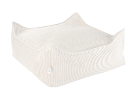 WIGIWAMA square ottoman / marshmallow