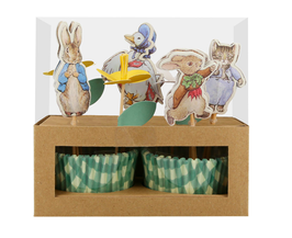 MERI MERI peter rabbit kit à cupcakes