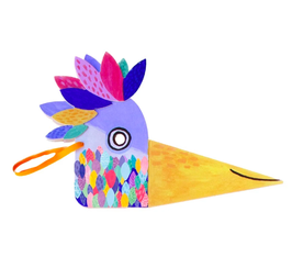 LONDJI masque et stickers be wild / bird +4 ans