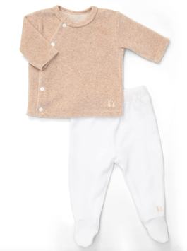 POETREE KIDS ensemble velours / camel