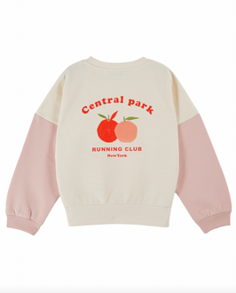 EMILE & IDA Sweat Central Park bicolore rose