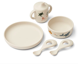 LIEWOOD set repas RYLE / sea creature sandy