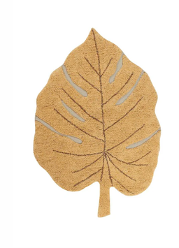 LORENA CANALS tapis lavable / monstera honey