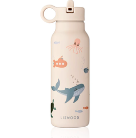 LIEWOOD gourde 350ml falk / sea creature sandy