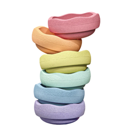 STAPELSTEIN / original rainbow set pastel