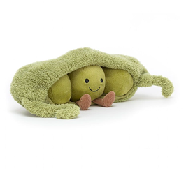 Jellycat amuseable / pea in a pod