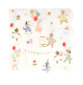 MERI MERI serviettes L / animal friends