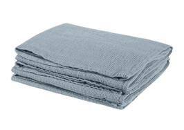 LINGE PARTICULIER drap de bain 100x160 / bleu scandinave