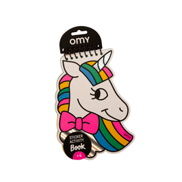 OMY carnet d'activités stickers / lily