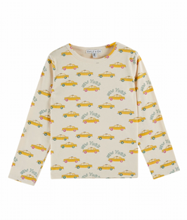 EMILE & IDA t-shirt taxi all over