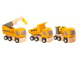 PLAN TOYS véhicules d'entretien  3+