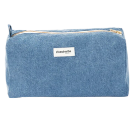RIVE DROITE alma trousse de toilette de maternité / denim clair