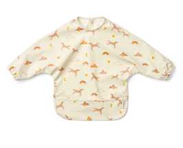 LIEWOOD bavoir MERLE / dream ecru