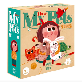 LONDJI puzzle i love my pets +3 ans
