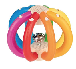 GOKI hochet balle arc-en-ciel