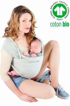 LOVE RADIUS Echarpe BASIC / perle - fibres BIO