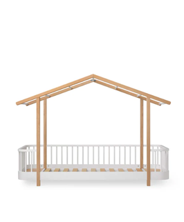 Oliver Furniture wood original house bed / blanc et chêne