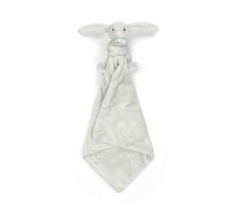 Jellycat bashful / silver bunny soother