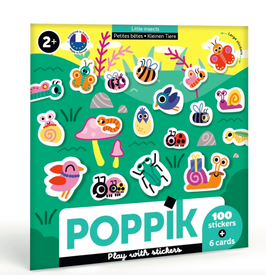 POPPIK stickers 2ans+ / petites bêtes