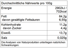 Bio Zedernkerne