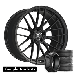 Komplettradsatz Raffa Wheels RFS-05 Matt Black | Forged Series | 10,5x20 & 11,5x21 | BMW M4 G82 G83