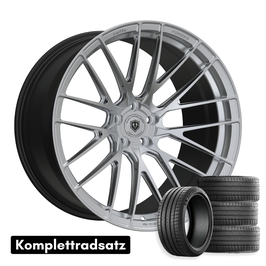 Komplettradsatz Raffa Wheels RFS-05 | Forged Series | Silver 10,5x20 & 11,5x21 | BMW M3 G80 G81