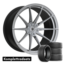 Komplettradsatz Raffa Wheels RFS-03 | Forged Series | Silver 9,5x20 & 10,5x20 | Toyota Supra MK5