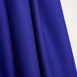 LEIA CREP Cobalt blue - crêpe de viscose