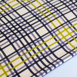 VILA GRID - TWILIGHT SPARK - twill de viscose