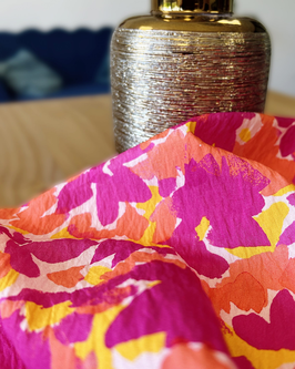 RIVIERA - Viscose texturée satinée