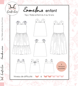 Robe / Top EMMELINA enfant