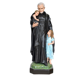 Saint Vincent de Paul statue cm. 110 (43.31")