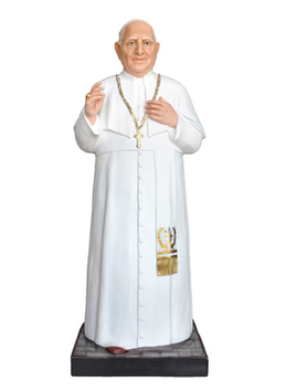 Pope John XXIII statue cm. 147