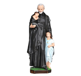 Saint Vincent de Paul statue cm. 40 (15.75")