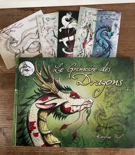 "le grimoire des dragons, voyage en Asie" lot