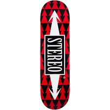 Deck Stereo  Arrow red 8.25"