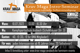 Krav Maga Intro-Seminar | 10.07.2022