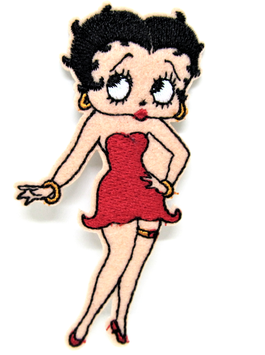 Patch thermocollant Betty Boop - 50 x 98 mm - PPE53