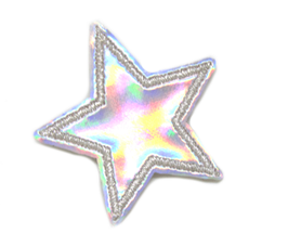 Patch thermocollant étoile hologramme - PPE240