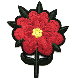 Patch thermocollant fleur à coudre ou repasser 96 x 75 mm - P23