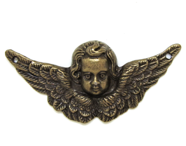 Connecteur ange en métal bronze 50 x 22 mm - TR007